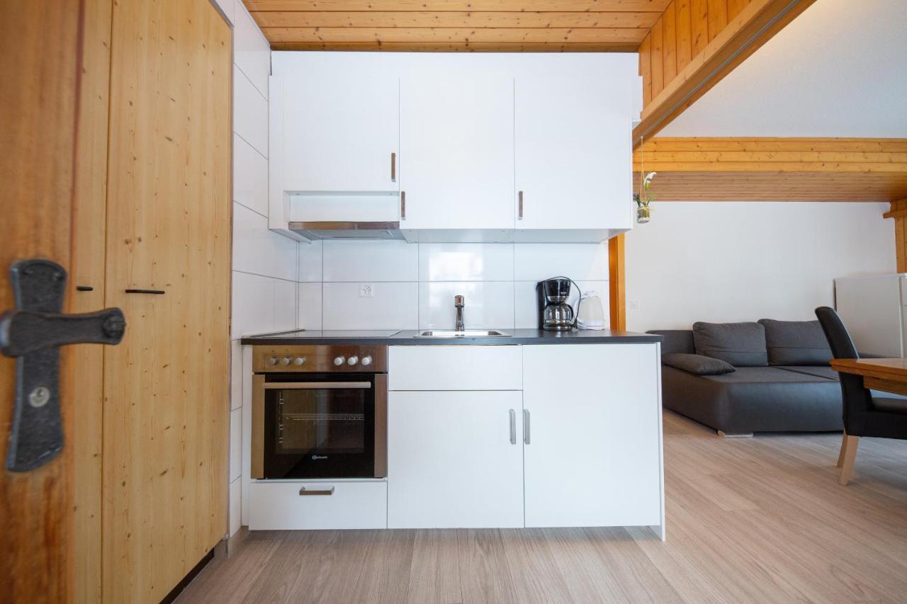 Haus Pickelschmiede Appartement Saas-Grund Buitenkant foto