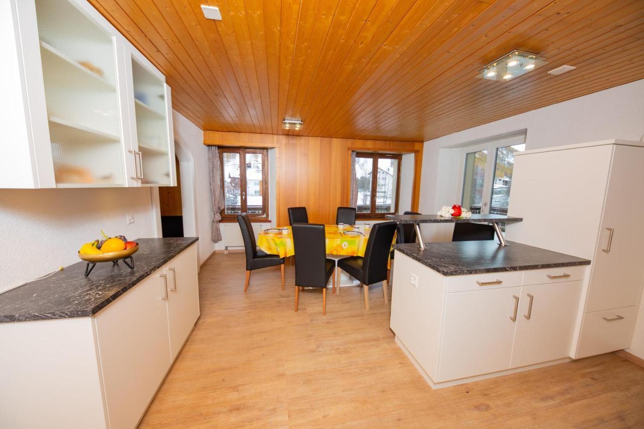 Haus Pickelschmiede Appartement Saas-Grund Buitenkant foto