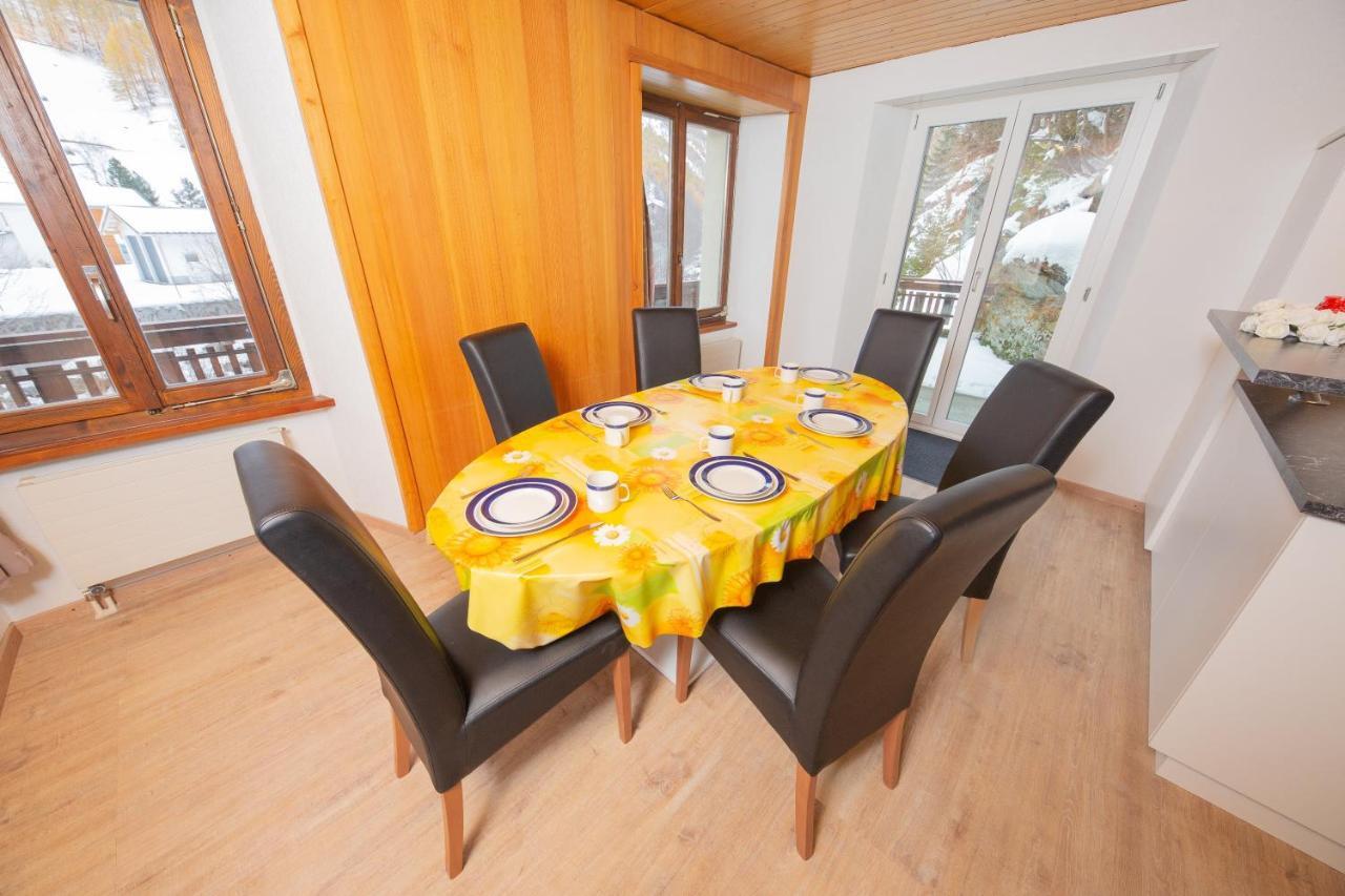 Haus Pickelschmiede Appartement Saas-Grund Buitenkant foto